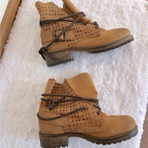 Jeffrey Campbell Perforated Ankle Boots